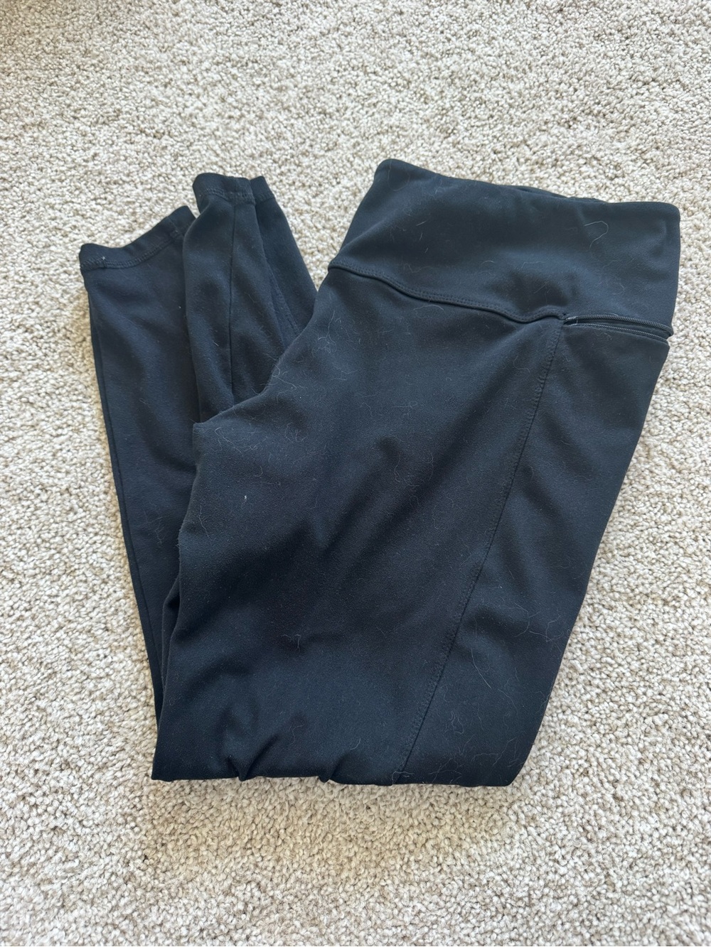 Black High-Waist Leggings
